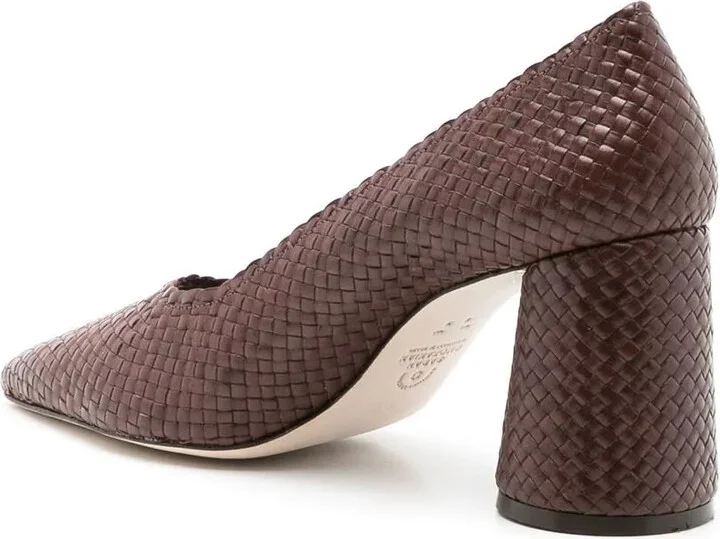 85mm Scapin Liam interwoven pumps - Image 3