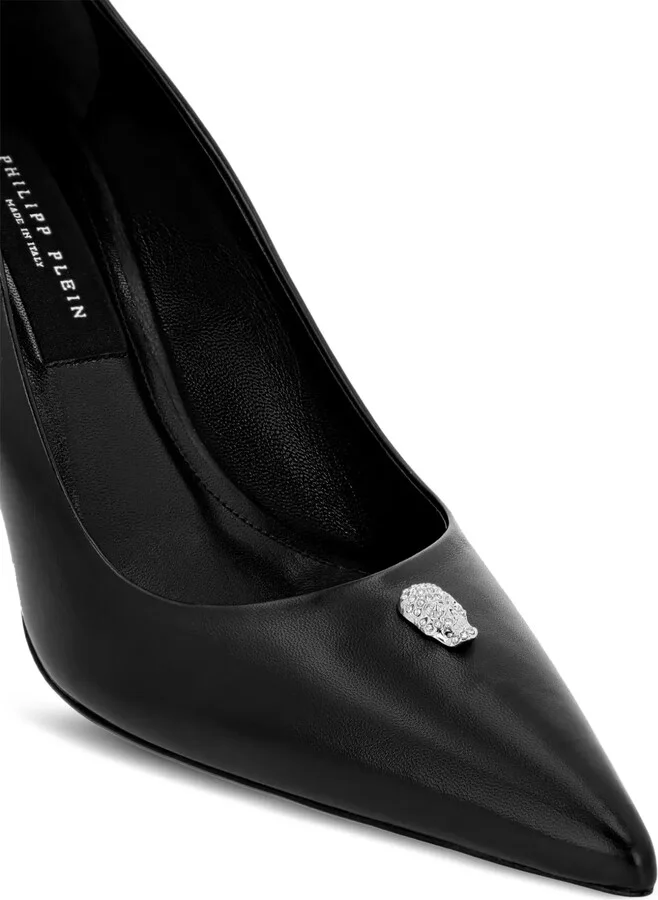 85mm Skull-Appliqué Pumps - Image 4