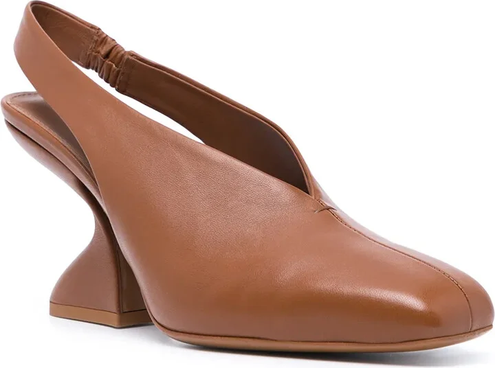 85mm Sloane chunky-heel pumps - Image 2