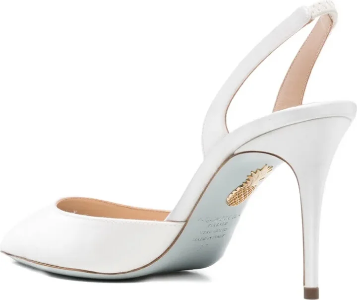 85mm So Nude slingback pointed-toe pumps - Image 3
