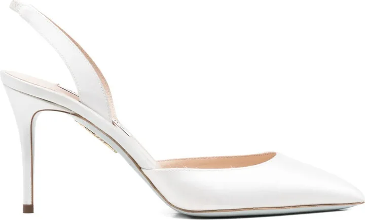 85mm So Nude slingback pointed-toe pumps
