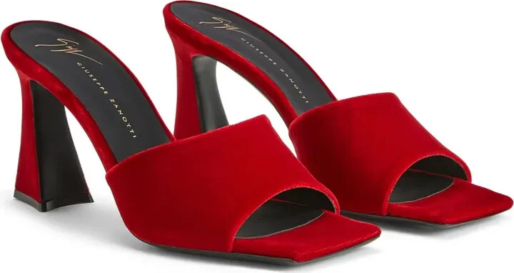85mm Solhene velvet sandals - Image 2