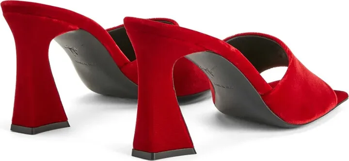 85mm Solhene velvet sandals - Image 3
