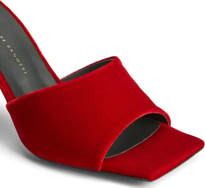 85mm Solhene velvet sandals - Image 4