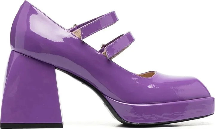 85mm Square-Toe Pumps