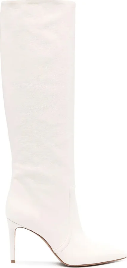85mm Stiletto leather boots
