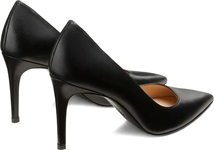 85mm Stuart pointed-toe stiletto pumps - Image 3