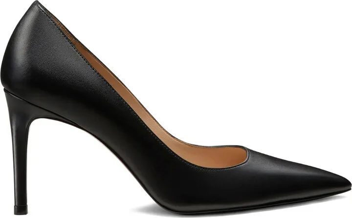 85mm Stuart pointed-toe stiletto pumps