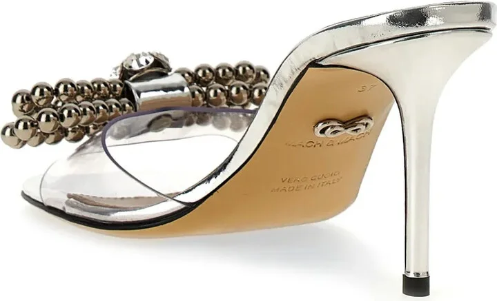 85mm Stud Bow sandals - Image 3