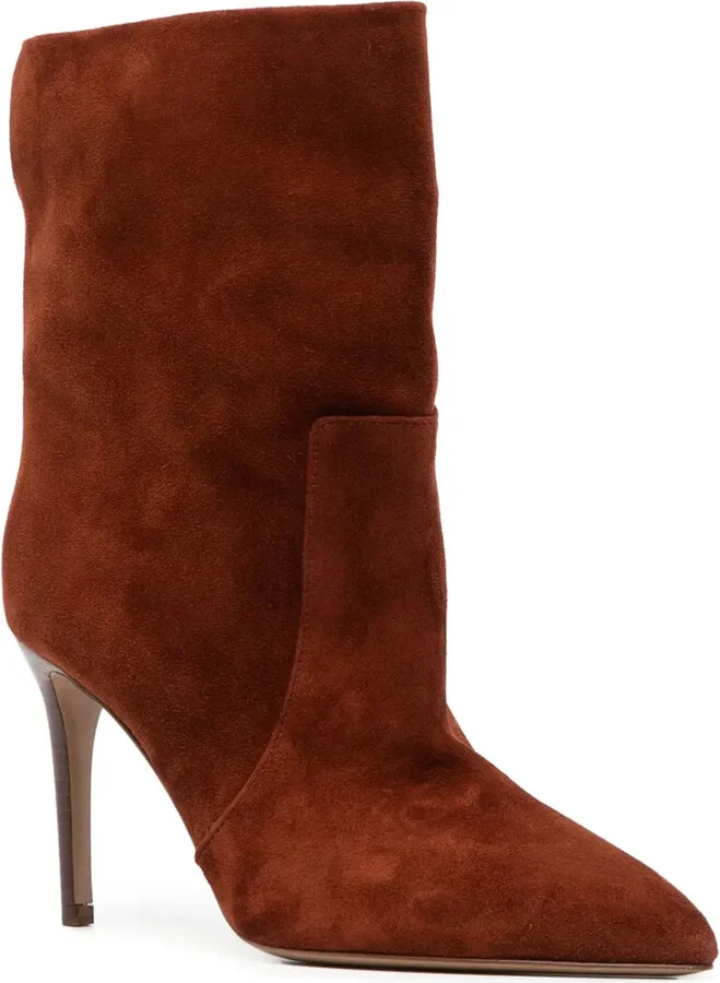 85mm Suede Ankle Boots - Image 2