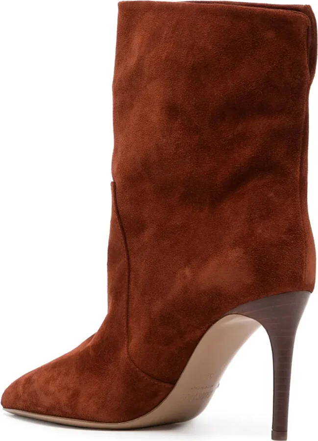 85mm Suede Ankle Boots - Image 3