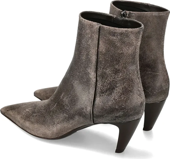 85mm Suede Ankle Boots - Image 3