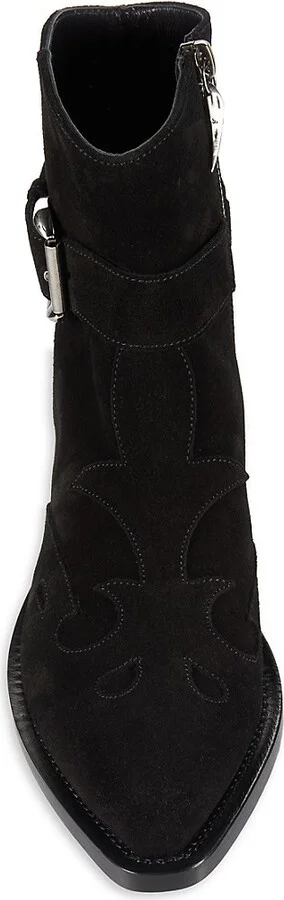 85MM Suede Ankle Boots - Image 5