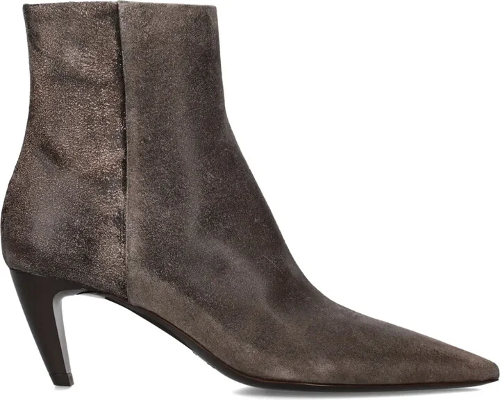 85mm Suede Ankle Boots