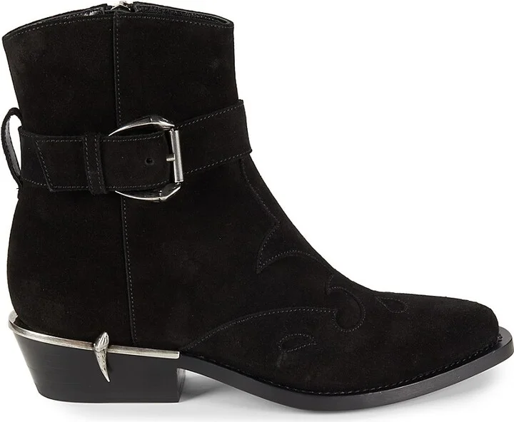 85MM Suede Ankle Boots
