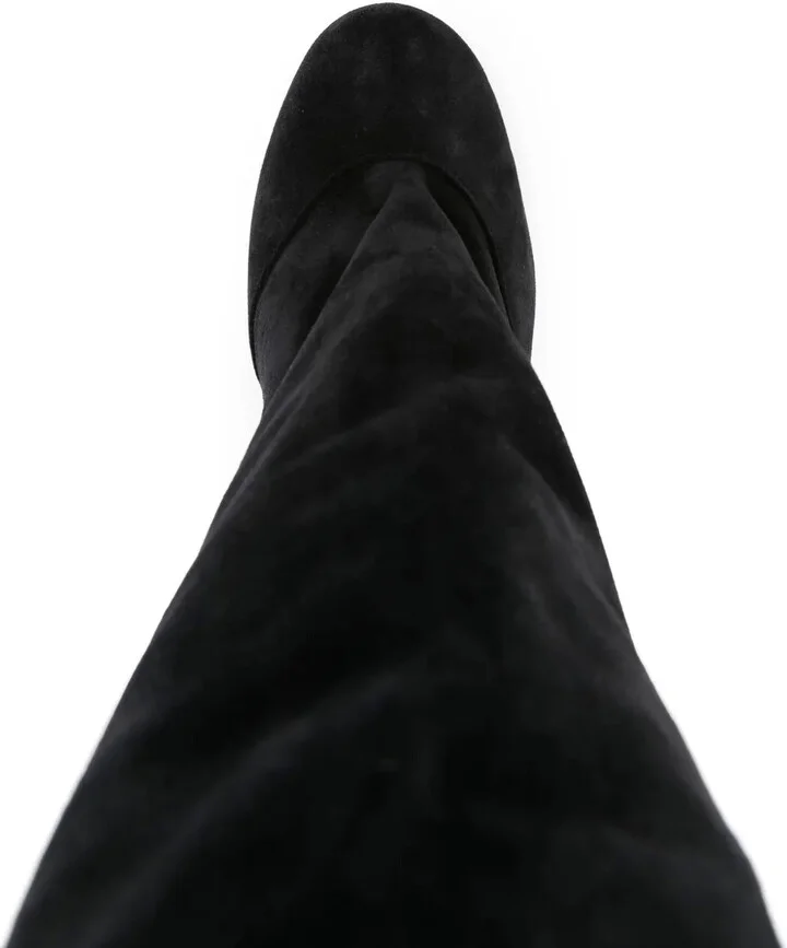 85mm Suede Boots - Image 4