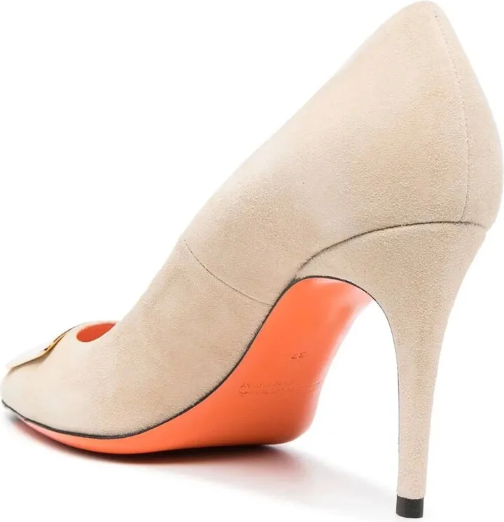 85mm Suede Pumps - Image 3