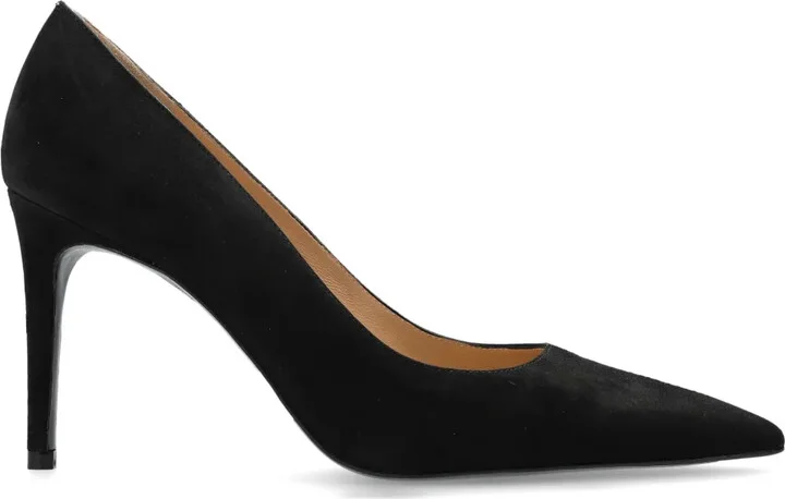 85mm Suede Pumps