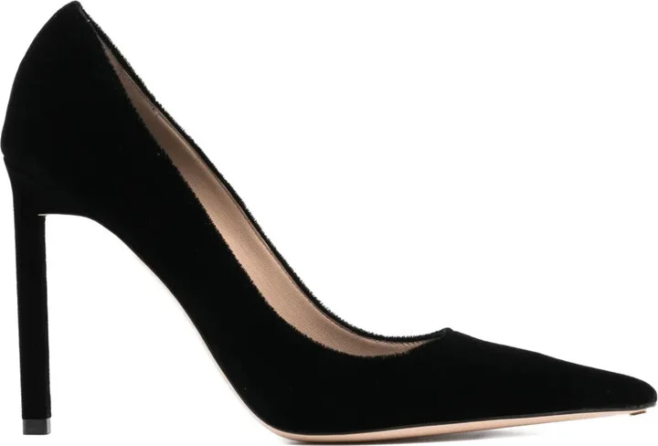 85mm Suede Pumps