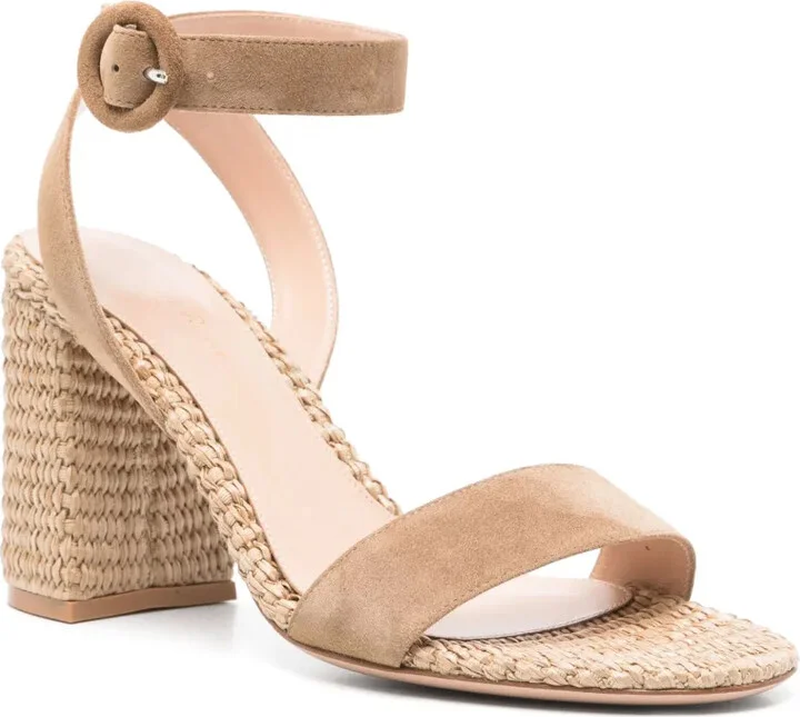 85mm Suede Sandals - Image 2