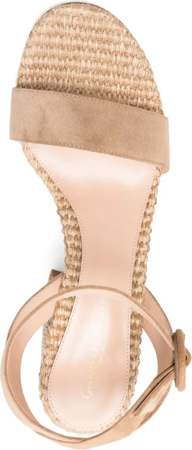 85mm Suede Sandals - Image 4