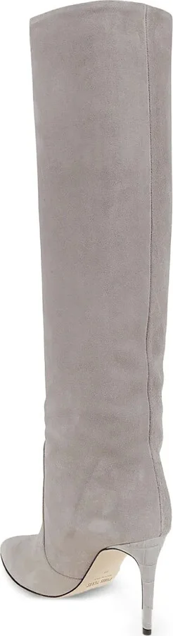 85mm Suede Stiletto Boots - Image 3
