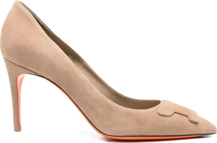 85mm Suede Stiletto Pumps
