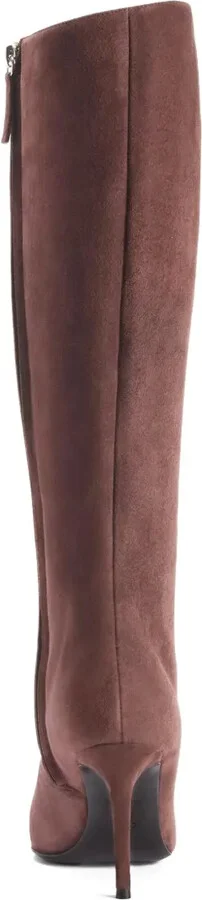 85mm Tamigi suede pointed-toe knee-high boots - Image 2