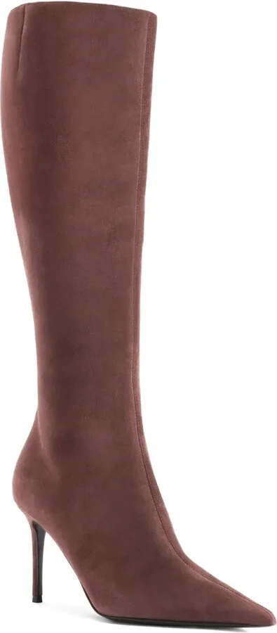 85mm Tamigi suede pointed-toe knee-high boots