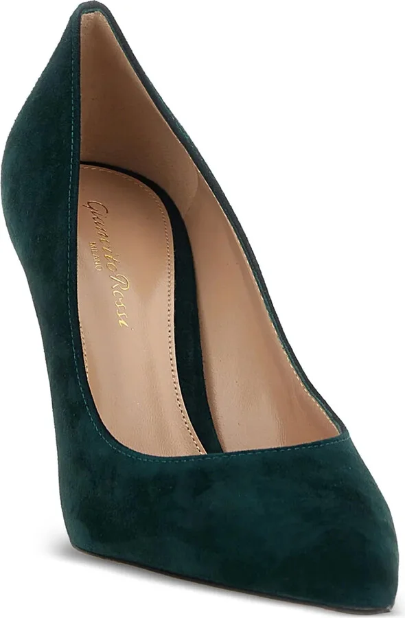 85mm Texas suede pointed pumps - Image 2
