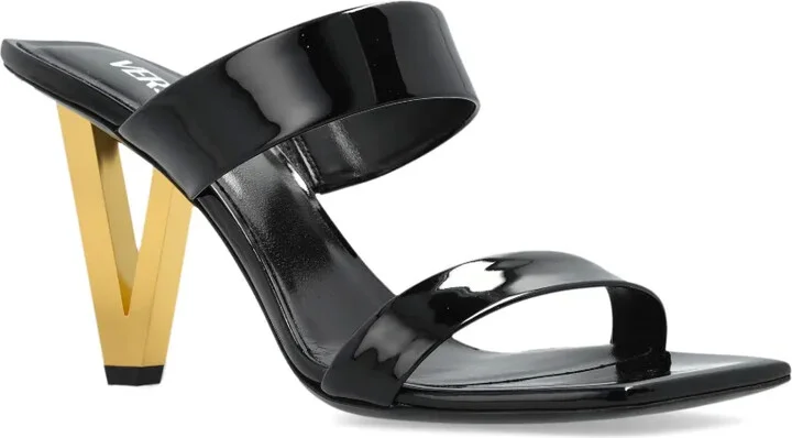 85mm V2025 patent-leather sandals - Image 2