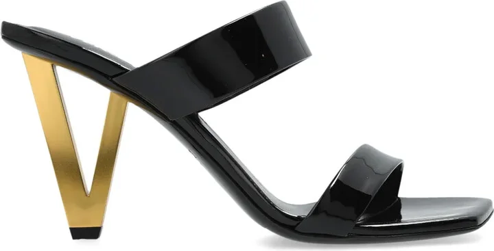 85mm V2025 patent-leather sandals
