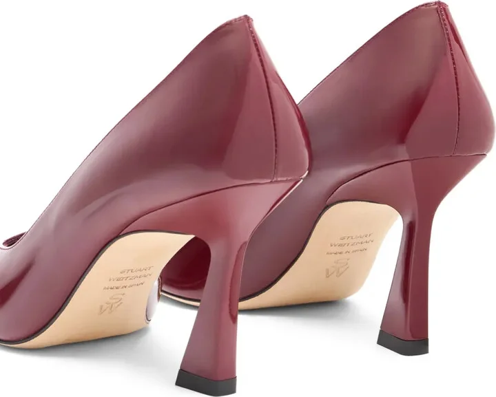 85mm Vinnie pointed-toe patent-leather pumps - Image 5