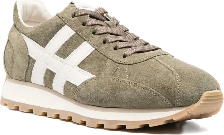 86er suede leather H-stripe sneakers - Image 2