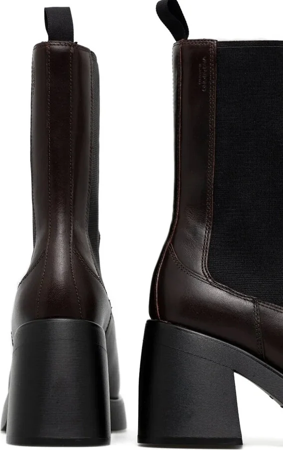 87mm Brooke block-heel leather boots - Image 2