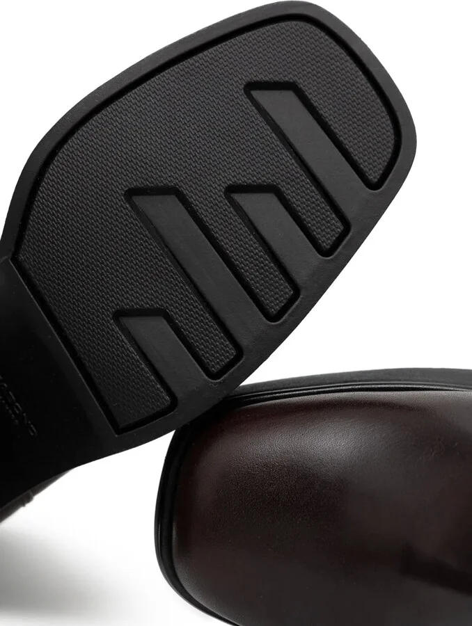 87mm Brooke block-heel leather boots - Image 3