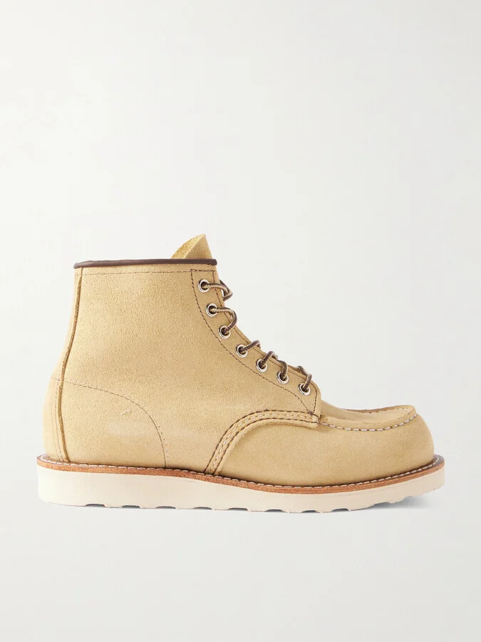 8833 Classic Moc Brushed-Leather Boots