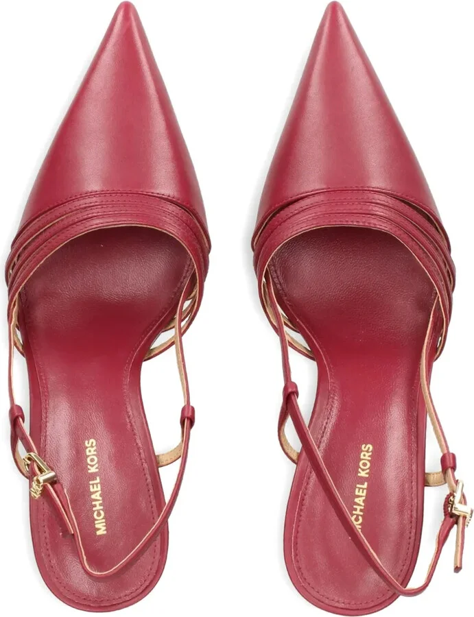 88mm Haisley pointed-toe strappy slingback pumps - Image 3