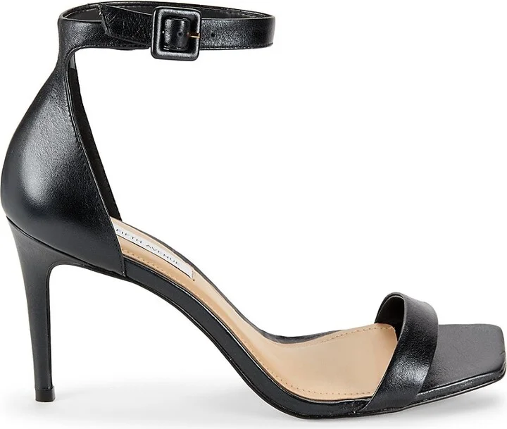 89MM Metallic Ankle Strap Sandals