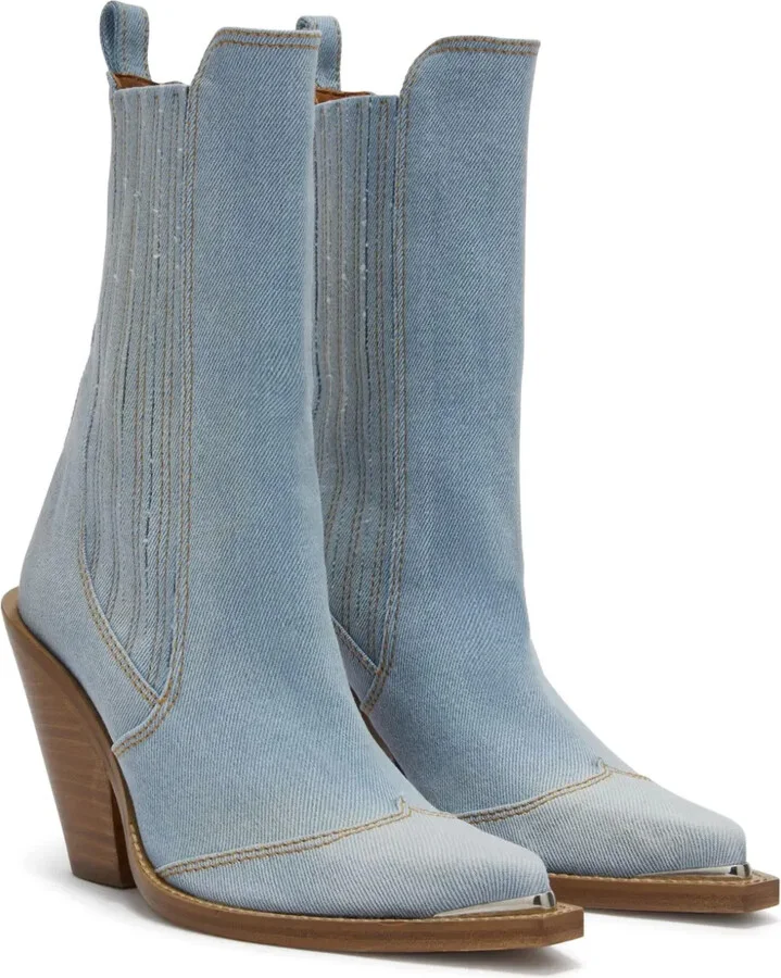 9.5mm Texan cowboy boots - Image 2