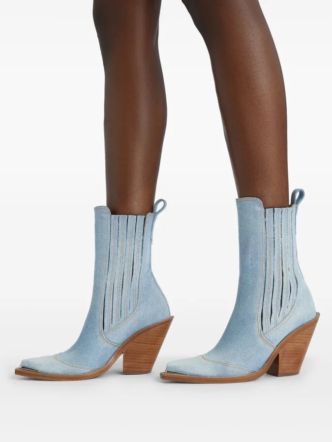 9.5mm Texan cowboy boots - Image 5