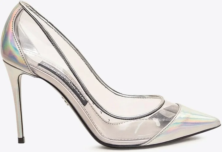 90 Iridescent Pointed-Toe Pumps