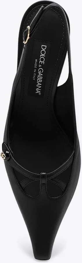 90 Nappa Leather Slingback Pumps - Image 2
