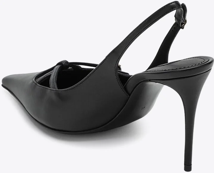 90 Nappa Leather Slingback Pumps - Image 3