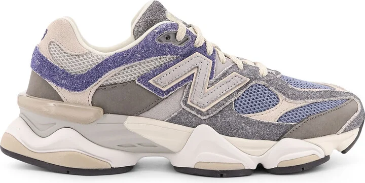 906 Leather And Mesh Sneakers