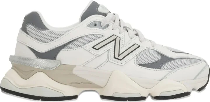 9060 Mesh Leather Sneakers