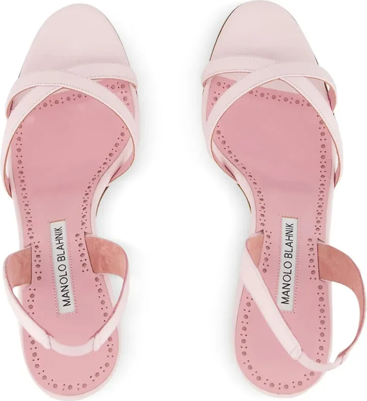 90mm Ammoursli slingback sculpted-heel sandals - Image 4