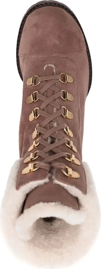 90mm Ankle Lace-Up Fastening Boots - Image 4