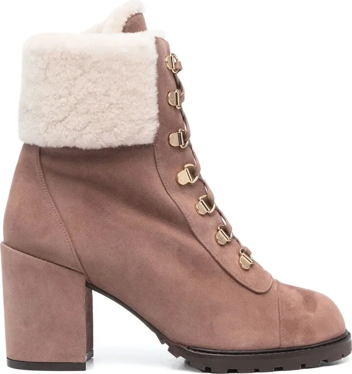 90mm Ankle Lace-Up Fastening Boots