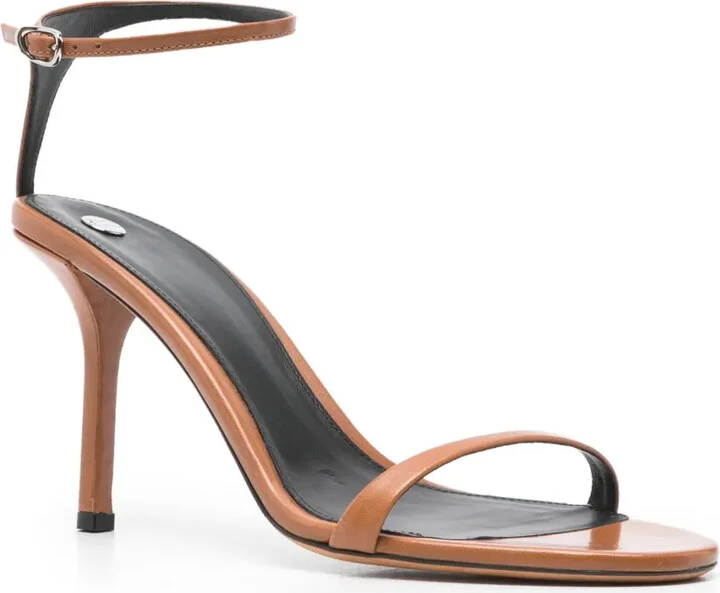 90mm Ankle-Strap Leather Sandals - Image 2